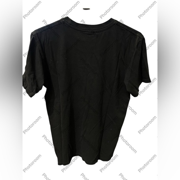 Black Graphic T-Shirt for Men - Picture 2 of 5